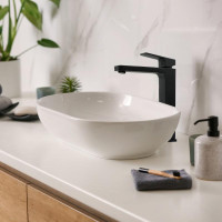 Umyvadlová baterie SARA - černá - vysoká