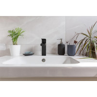 Umyvadlová baterie SARA - černá - nízká