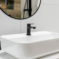 Umyvadlová baterie SONIA - černá - nízká