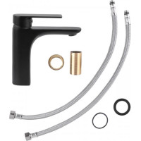 Umyvadlová baterie REMI - černá - vysoká