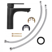 Umyvadlová baterie HARY - černá - vysoká