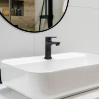 Umyvadlová baterie SONIA - černá - vysoká