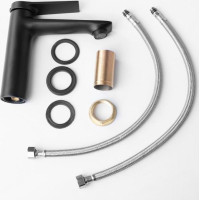 Umyvadlová baterie OMALA - černá - vysoká