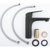 Umyvadlová baterie APIO - černá - nízká