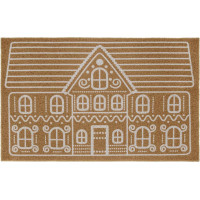 Rohožka GINGER BREAD HOUSE 50x80 cm - přírodní