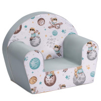 Dětské křesílko MINI - Malý princ - bílé/mátové