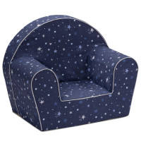 Dětské křesílko MINI - Hvězdné nebe - tmavě modré