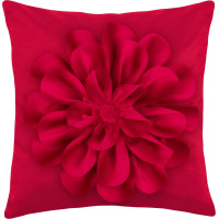 Povlak na polštář FOREVER YOURS Květ 3D 42x42 cm - červený Povlak na polštář FOREVER YOURS Květ 3D 42x42 cm - červený