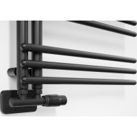 Aqualine POSEIDON otopné těleso 550x1740mm, černá mat PS517B