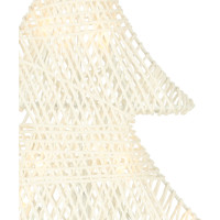 Vánoční stojící stromek 39 cm 10LED - teplá bílá