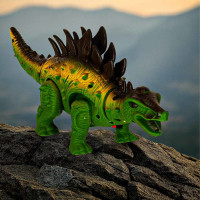 Pohyblivý dinosaurus Stegosaurus se zvuky a světlem