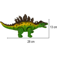 Pohyblivý dinosaurus Stegosaurus se zvuky a světlem