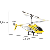 RC vrtulník SYMA S107G - žlutý