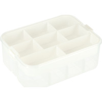 Box na hračky a drobnosti s přihrádkami a víkem