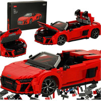 Stavebnice Rastar 93800 AUDI R8 Spyder 1:14 - 1440 dílků