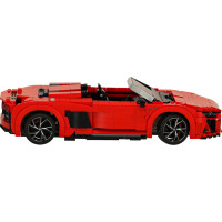 Stavebnice Rastar 93800 AUDI R8 Spyder 1:14 - 1440 dílků