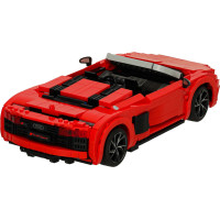 Stavebnice Rastar 93800 AUDI R8 Spyder 1:14 - 1440 dílků