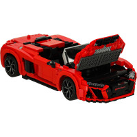 Stavebnice Rastar 93800 AUDI R8 Spyder 1:14 - 1440 dílků