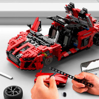 Stavebnice Rastar 93800 AUDI R8 Spyder 1:14 - 1440 dílků