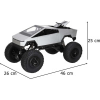 Dálkově ovládaný Cyber pickup Climbing Vehicle 1:8 2,4GHz