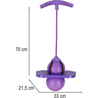 Dětské balanční hopsadlo POGO - fialové