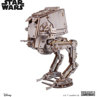 Ugears 3D dřevěná mechanická skládačka Star Wars AT-ST kráčedlo Ugears 3D dřevěná mechanická skládačka Star Wars AT-ST kráčedlo