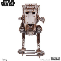 Ugears 3D dřevěná mechanická skládačka Star Wars AT-ST kráčedlo