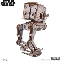 Ugears 3D dřevěná mechanická skládačka Star Wars AT-ST kráčedlo