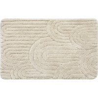 Aqualine RIST koupelnová předložka, 50x80cm, 100% polyester, protiskluz, ecru NI8592 Aqualine RIST koupelnová předložka, 50x80cm, 100% polyester, protiskluz, ecru NI8592