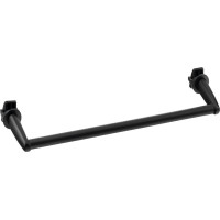 Aqualine Sušák ručníků na otopná tělesa 36cm rovný, černá mat IDR-40B