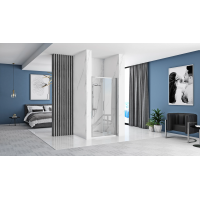 Sprchové dveře MAXMAX Rea RAPID slide 110 cm - chrom