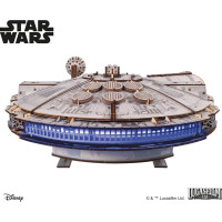 Ugears 3D dřevěná mechanická skládačka Star Wars Millennium Falcon