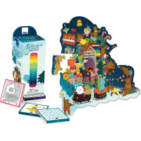 Vilac Adventní kalendář magnetické puzzle