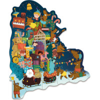 Vilac Adventní kalendář magnetické puzzle