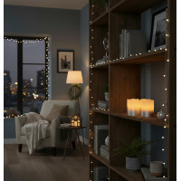 Solight sada LED svíček s časovačem, 4x svíčka, 6,5cm, stříbrná barva, 4xCR2032 součástí