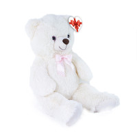 Rappa Plyšový medvěd Lily 78 cm krémově bílý s visačkou