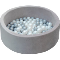 2Kids Toys Kuličkový bazén šedý 2Kids Toys Kuličkový bazén šedý