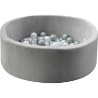 2Kids Toys Kuličkový bazén šedý