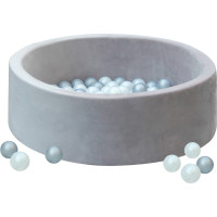 2Kids Toys Kuličkový bazén šedý