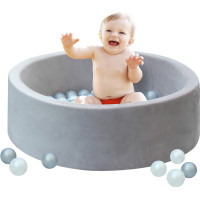 2Kids Toys Kuličkový bazén šedý