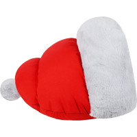 Pelíšek pro psa/kočku DUKE NOEL 70x45x55 cm - červený