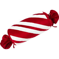 Vánoční polštář SWEET CANDY 60 cm - červený/bílý Vánoční polštář SWEET CANDY 60 cm - červený/bílý