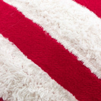 Vánoční polštář SWEET CANDY 60 cm - červený/bílý