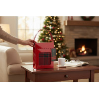 Sada utěrek MAGICAL CHRISTMAS v dárkovém balení - 2 kusy - červená/zelená