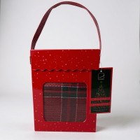 Sada utěrek MAGICAL CHRISTMAS v dárkovém balení - 2 kusy - červená/zelená