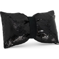 Dekorační polštář GLAM SHINE 30x50 cm - černý/grafitový