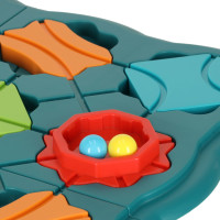 Logická desková hra bludiště s překážkovou dráhou 28 dílků