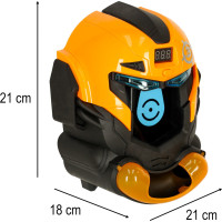 Arkádová hra Robotická helma - střelba na terč