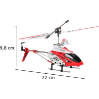 RC vrtulník SYMA S107G - červený