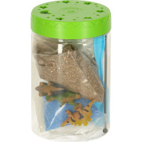 Dinosauří terárium s nočním LED osvětlením